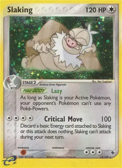 Slaking - Pokemon Ruby & Sapphire #12