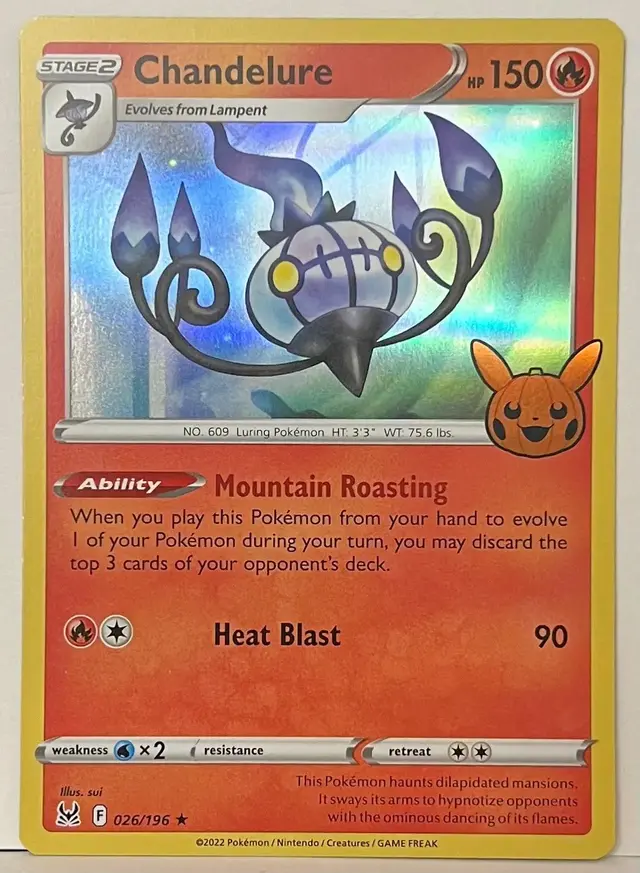 Chandelure [Holo] - Pokemon Trick or Trade 2023 #26