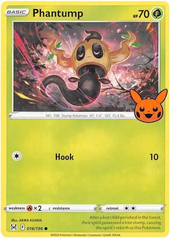 Phantump - Pokemon Trick or Trade 2023 #16