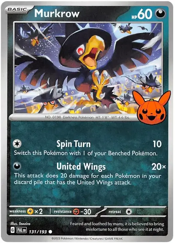 Murkrow - Pokemon Trick or Trade 2023 #131
