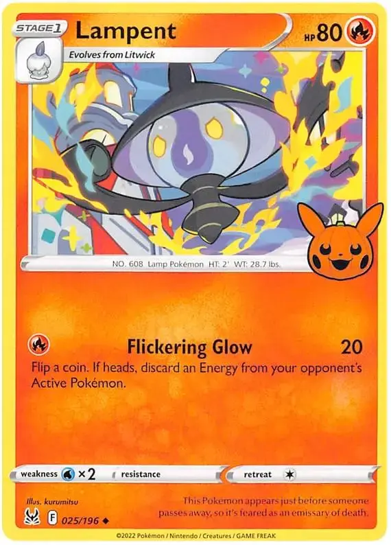 Lampent - Pokemon Trick or Trade 2023 #25