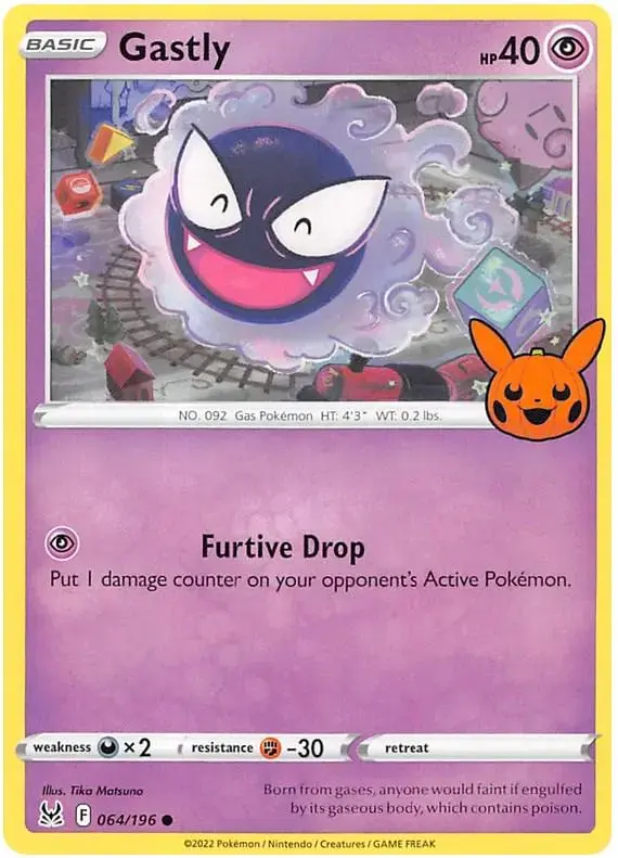 Gastly - Pokemon Trick or Trade 2023 #64