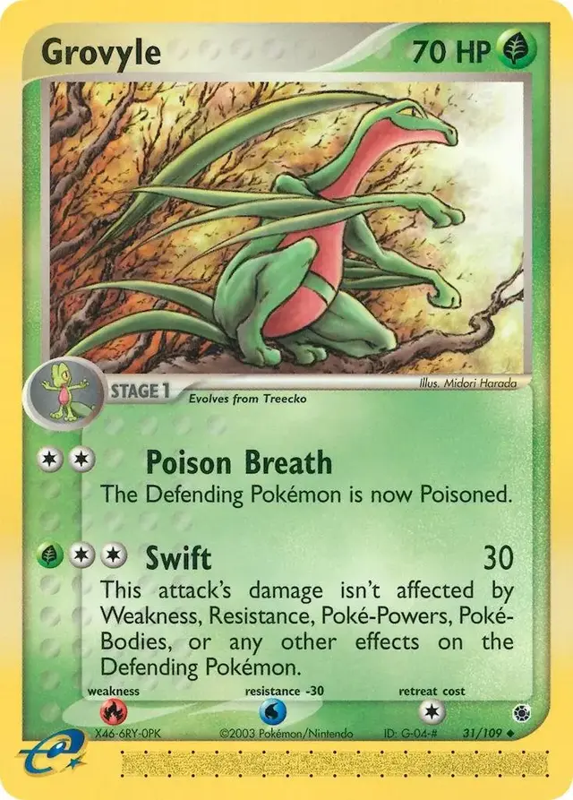Grovyle - Pokemon Ruby & Sapphire #31
