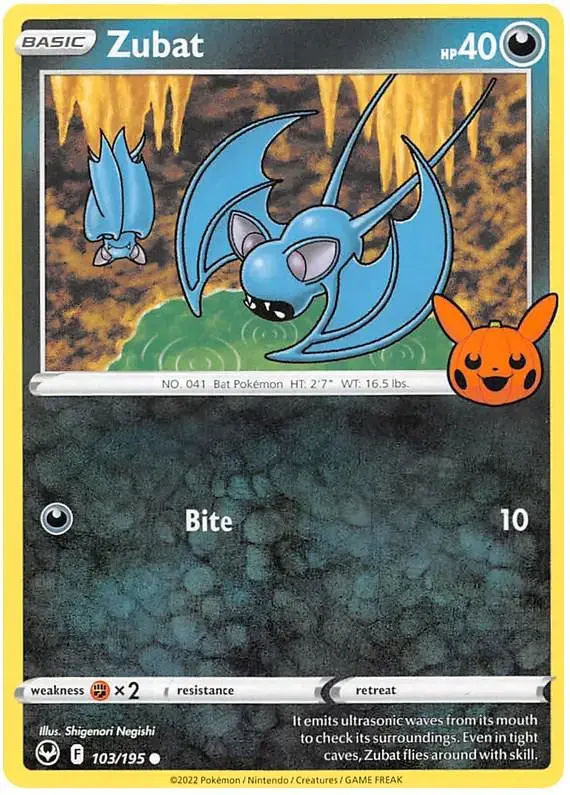 Zubat - Pokemon Trick or Trade 2023 #103