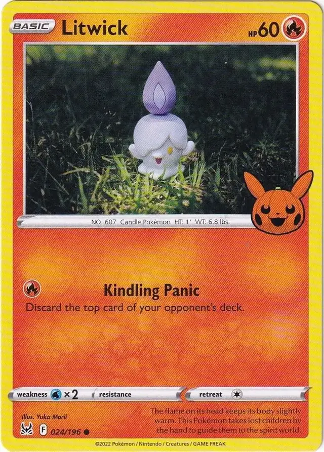Litwick - Pokemon Trick or Trade 2023 #24