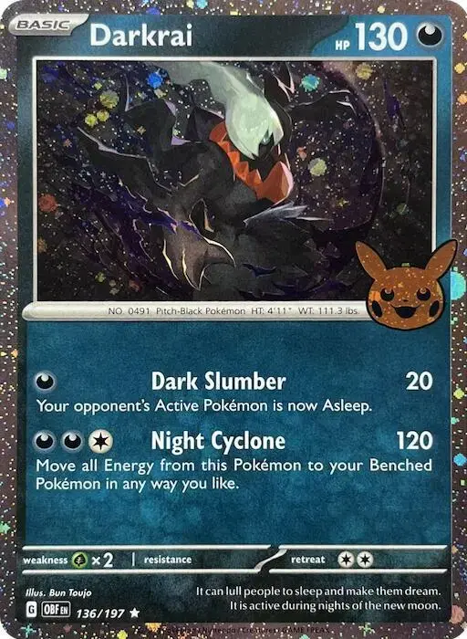 Darkrai - Pokemon Trick or Trade 2024 #136