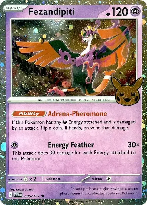 Fezandipiti - Pokemon Trick or Trade 2024 #96