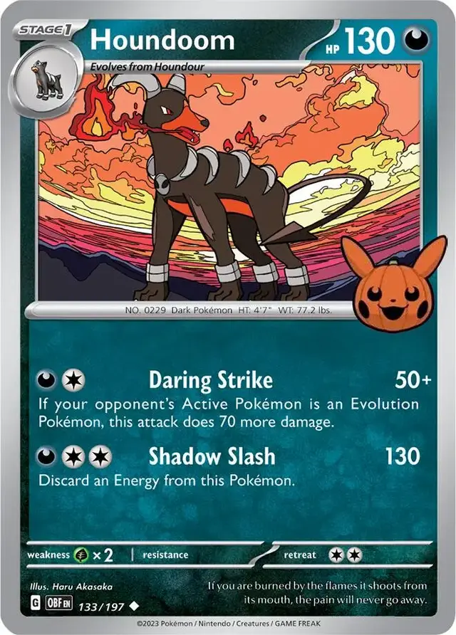 Houndoom - Pokemon Trick or Trade 2024 #133
