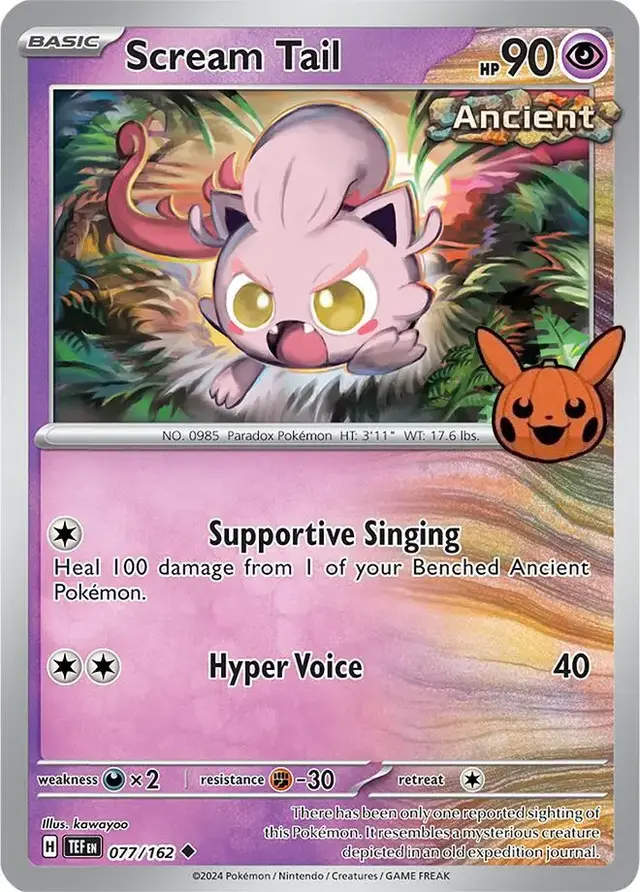 Scream Tail - Pokemon Trick or Trade 2024 #77