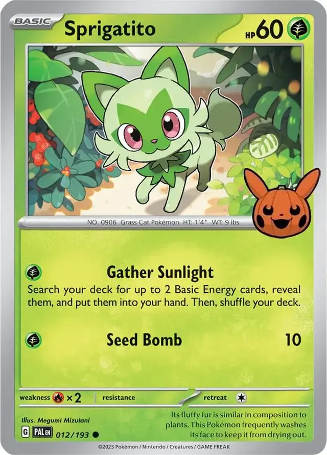 Sprigatito - Pokemon Trick or Trade 2024 #12