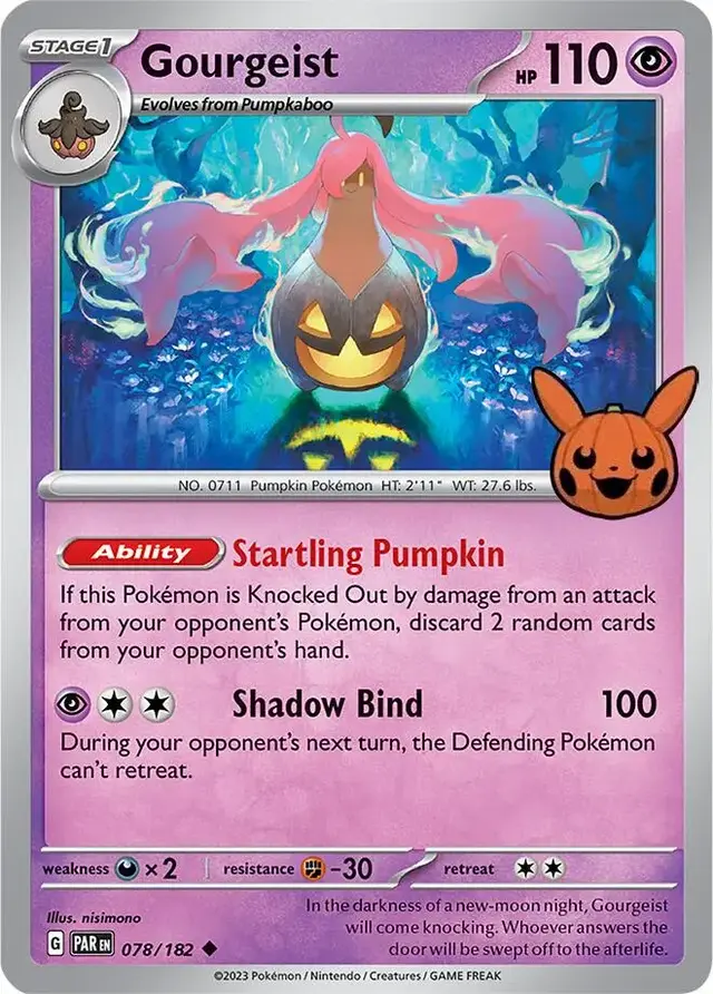 Gourgeist - Pokemon Trick or Trade 2024 #78