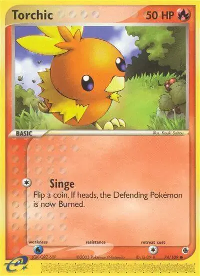 Torchic - Pokemon Ruby & Sapphire #74