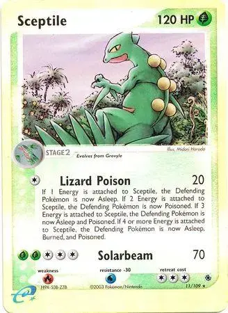 Sceptile [Reverse Holo] - Pokemon Ruby & Sapphire #11
