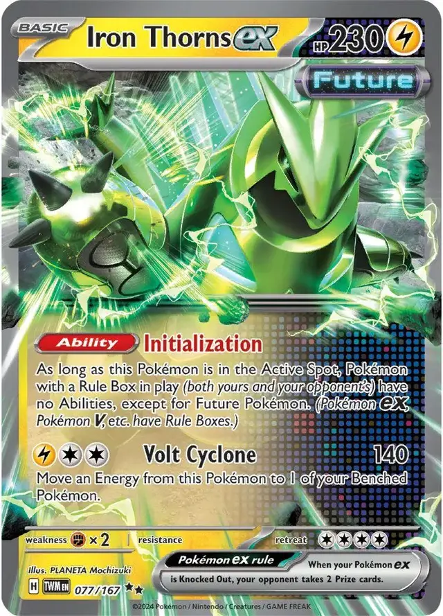Iron Thorns ex - Pokemon Twilight Masquerade #77