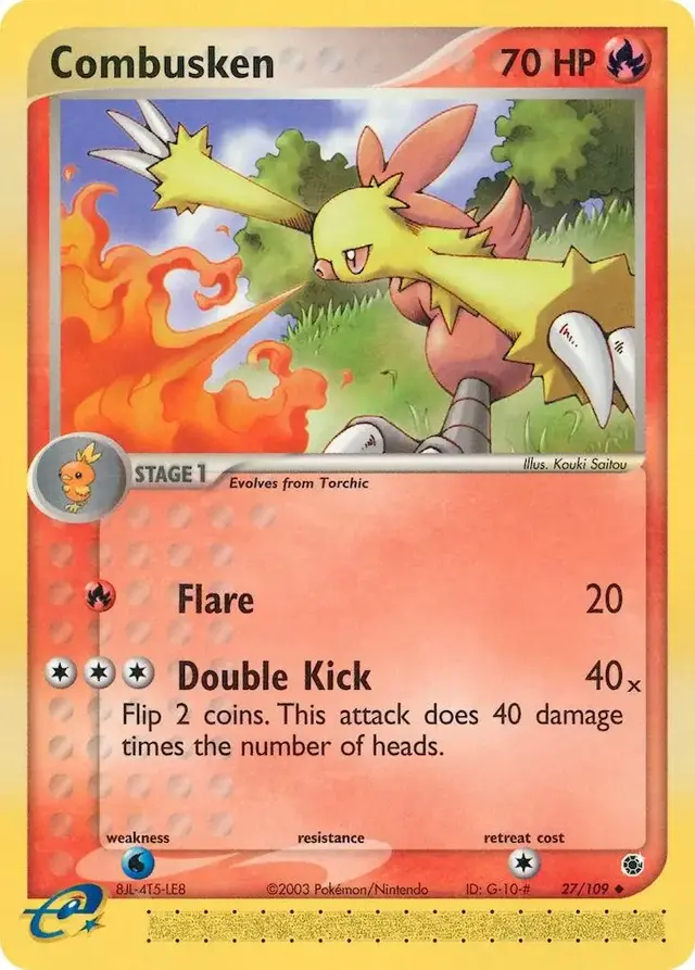 Combusken - Pokemon Ruby & Sapphire #27