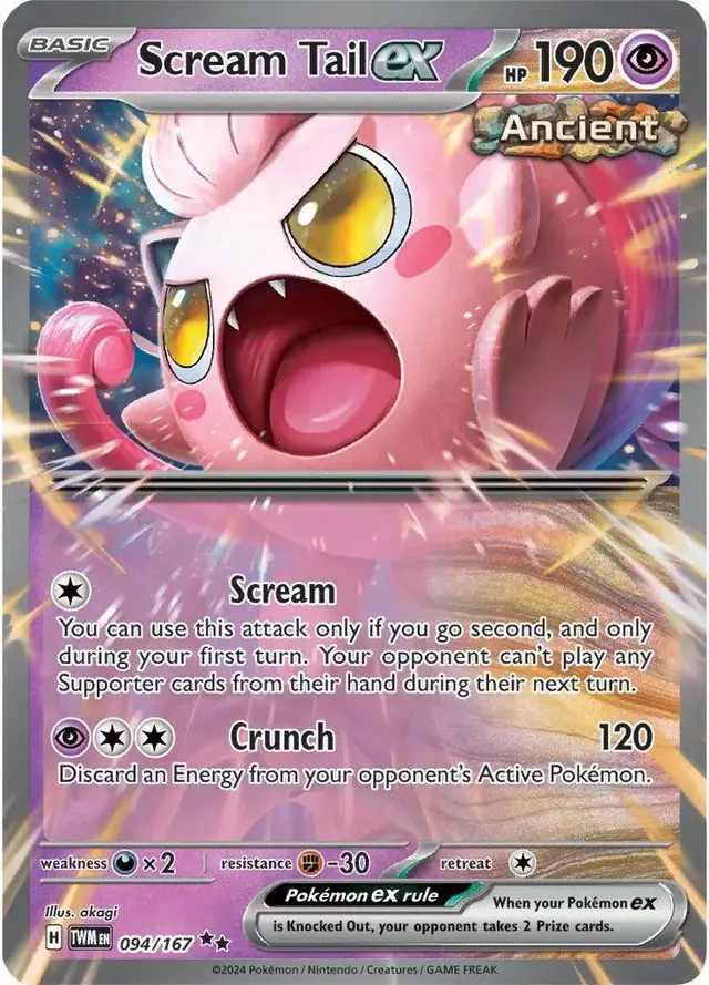 Scream Tail ex - Pokemon Twilight Masquerade #94