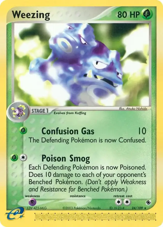Weezing - Pokemon Ruby & Sapphire #24