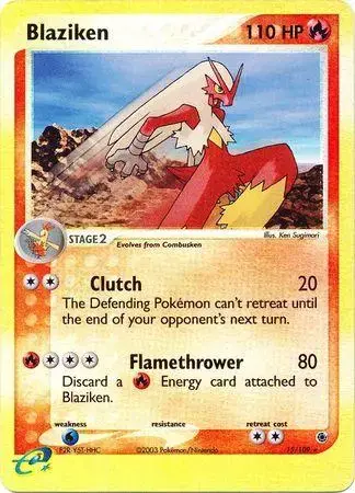 Blaziken [Reverse Holo] - Pokemon Ruby & Sapphire #15