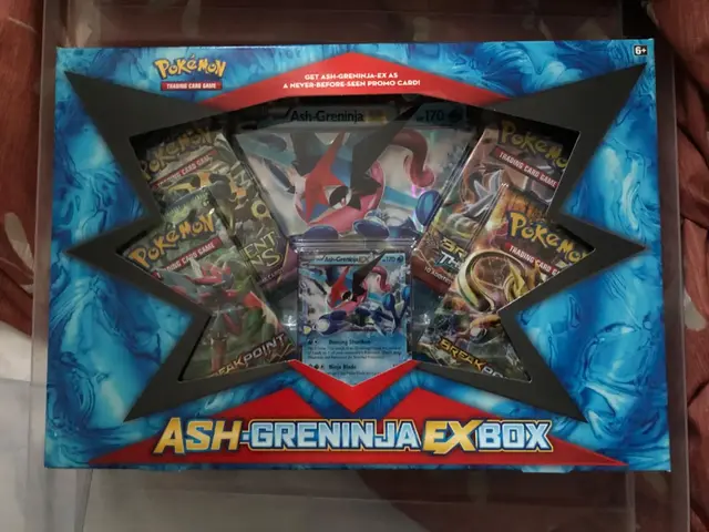 Ash Greninja EX Collection Box