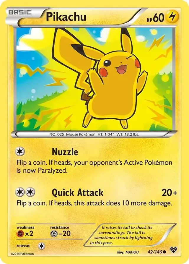 Pikachu - Pokemon XY #42
