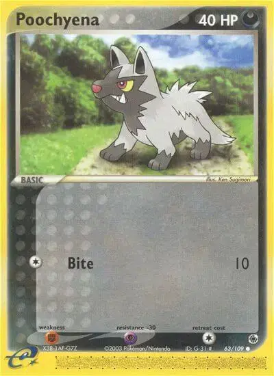 Poochyena - Pokemon Ruby & Sapphire #63
