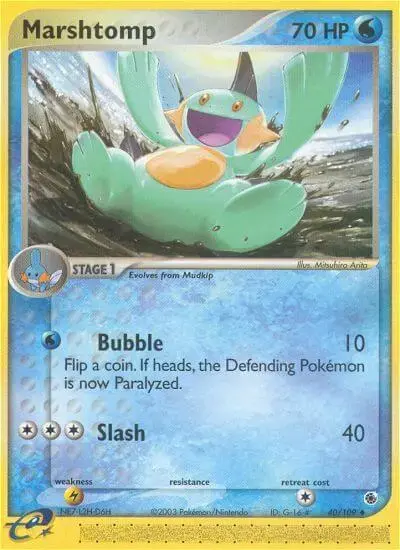 Marshtomp - Pokemon Ruby & Sapphire #40