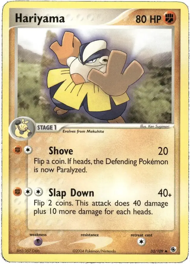 Hariyama - Pokemon Ruby & Sapphire #33