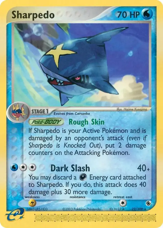 Sharpedo - Pokemon Ruby & Sapphire #22
