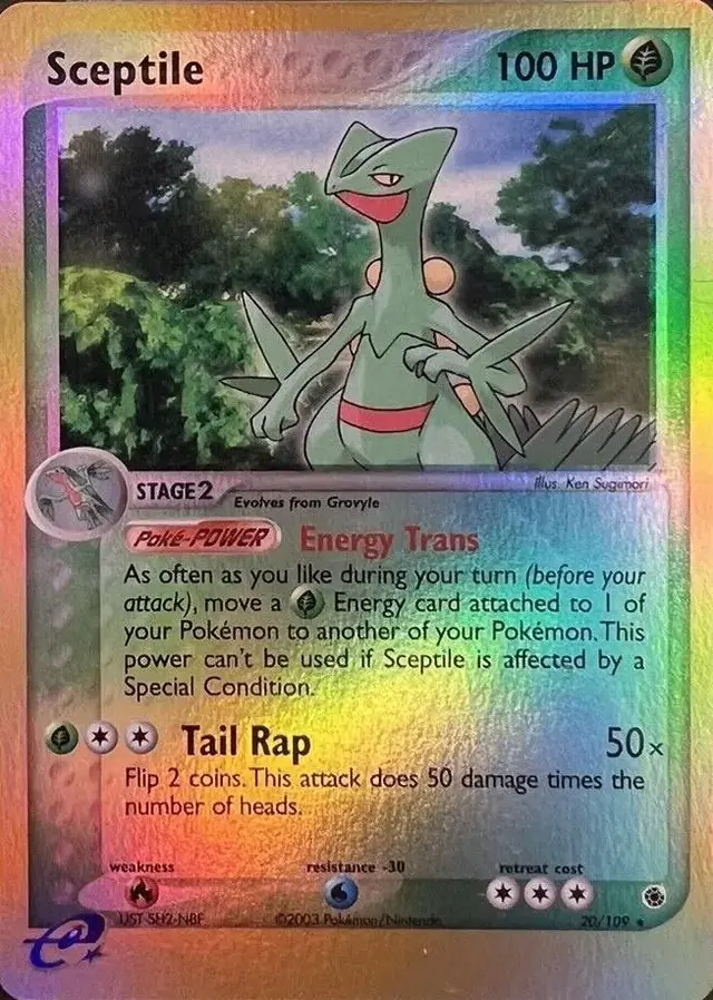 Sceptile [Reverse Holo] - Pokemon Ruby & Sapphire #20
