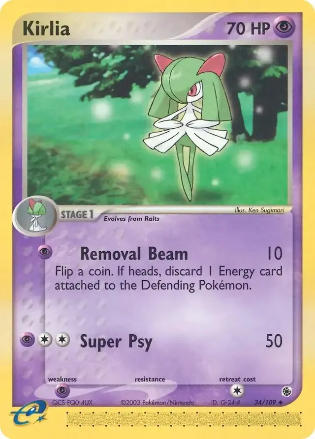 Kirlia - Pokemon Ruby & Sapphire #34
