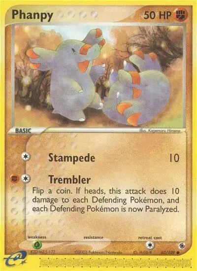 Phanpy - Pokemon Ruby & Sapphire #62