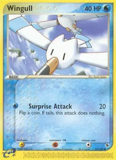 Wingull - Pokemon Ruby & Sapphire #77