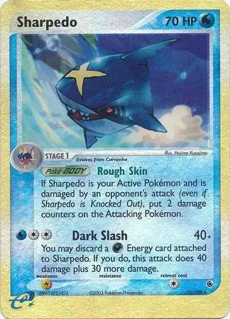 Sharpedo [Reverse Holo] - Pokemon Ruby & Sapphire #22