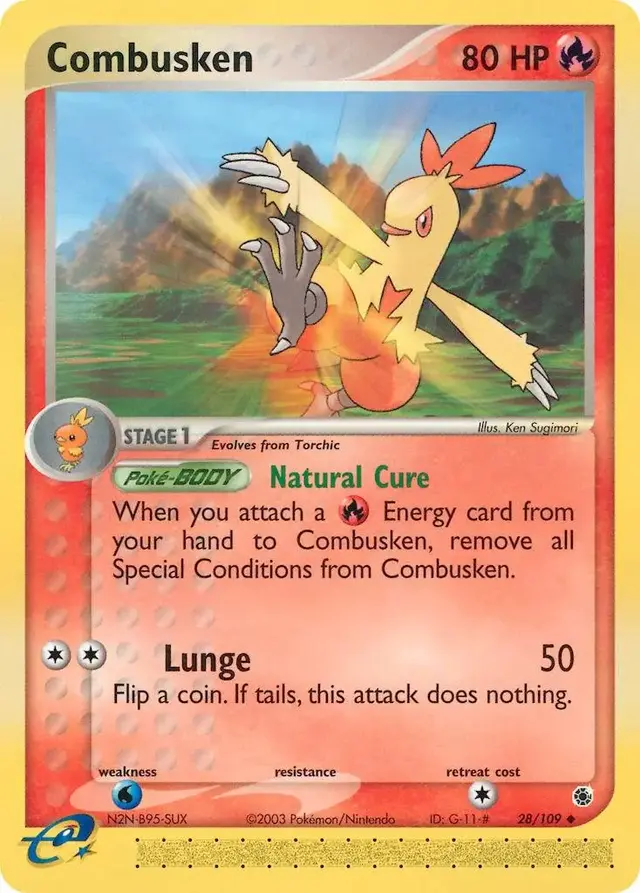 Combusken - Pokemon Ruby & Sapphire #28