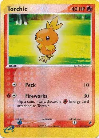 Torchic [Reverse Holo] - Pokemon Ruby & Sapphire #73