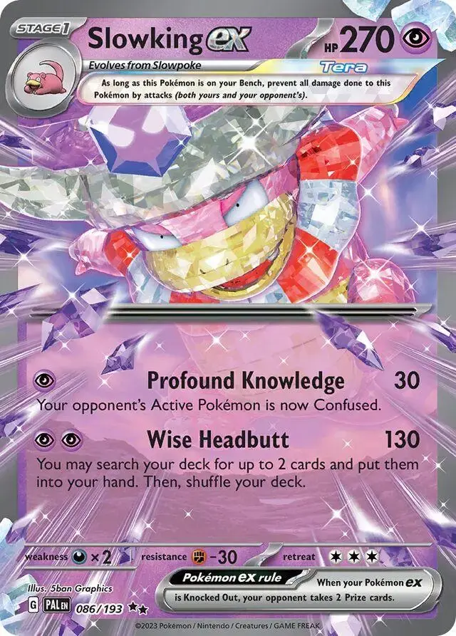 Slowking ex - Pokemon Paldea Evolved #86