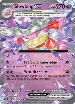 Slowking ex 86 - Pokemon Paldea Evolved