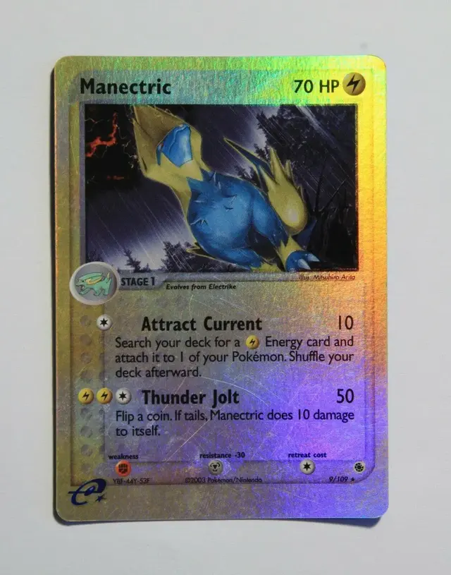 Manectric [Reverse Holo] - Pokemon Ruby & Sapphire #9