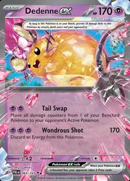 Dedenne ex 93 - Pokemon Paldea Evolved