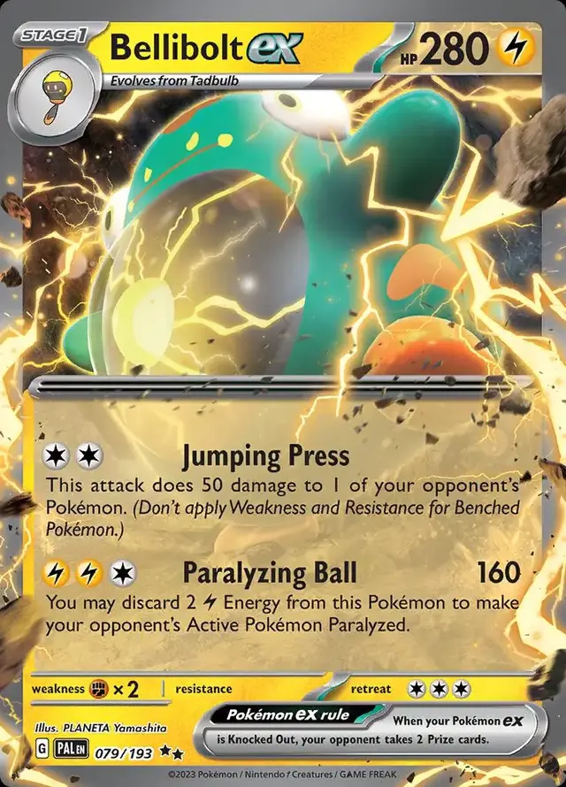 Bellibolt ex - Pokemon Paldea Evolved #79