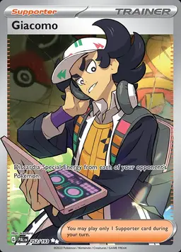 Giacomo 252 - Pokemon Paldea Evolved