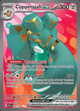 Copperajah ex 245 - Pokemon Paldea Evolved