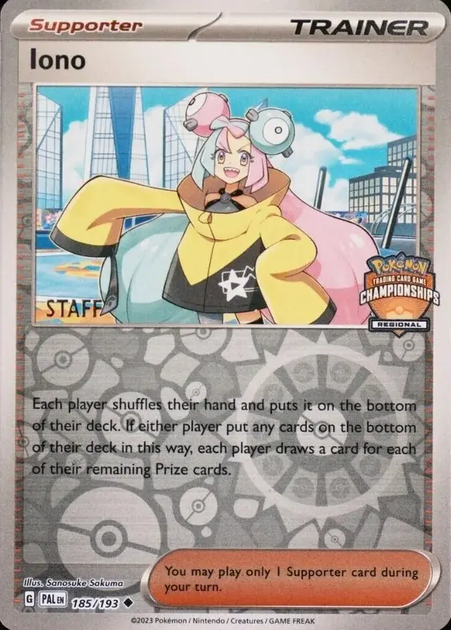 Iono [Regional Championship Staff]