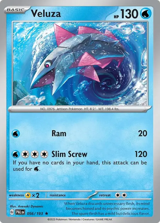 Veluza - Pokemon Paldea Evolved #56