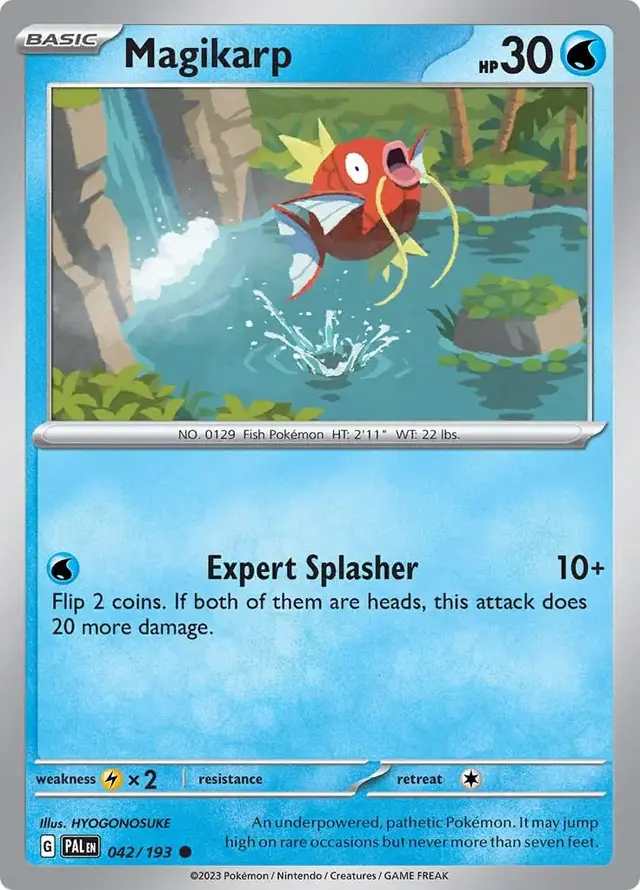 Magikarp - Pokemon Paldea Evolved #42
