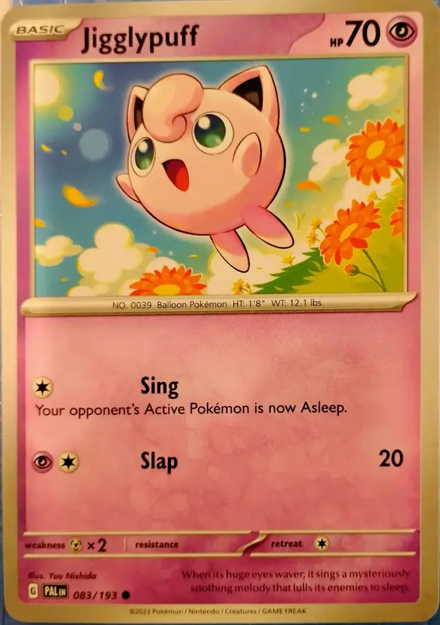 Jigglypuff - Pokemon Paldea Evolved #83