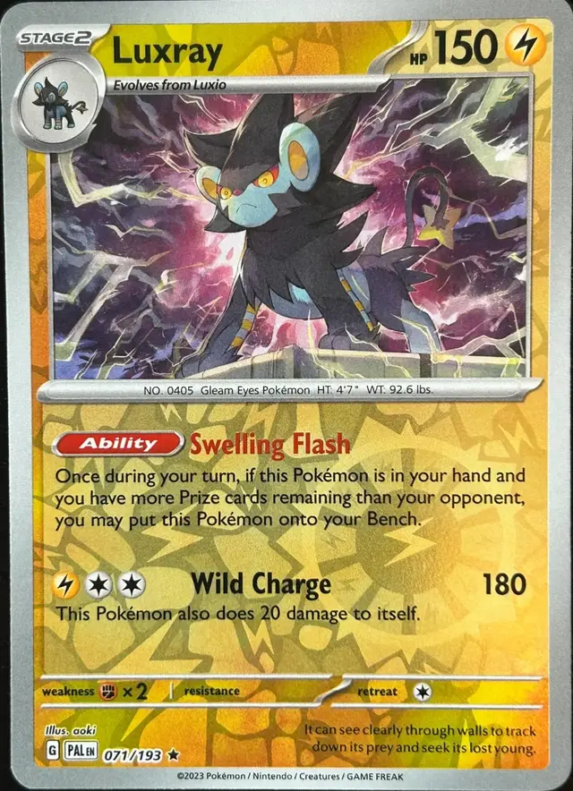 Luxray [Reverse Holo] - Pokemon Paldea Evolved #71