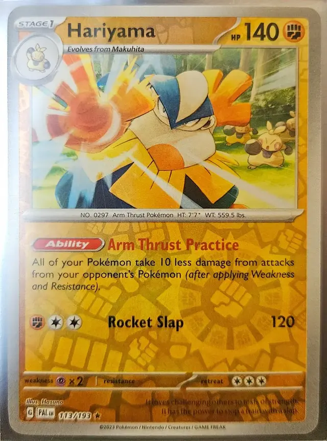 Hariyama [Reverse Holo]