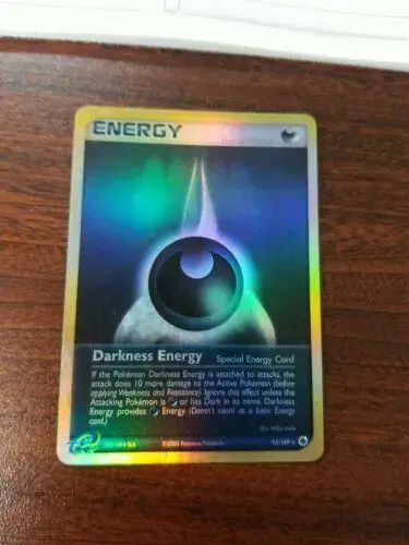 Darkness Energy [Reverse Holo] - Pokemon Ruby & Sapphire #93
