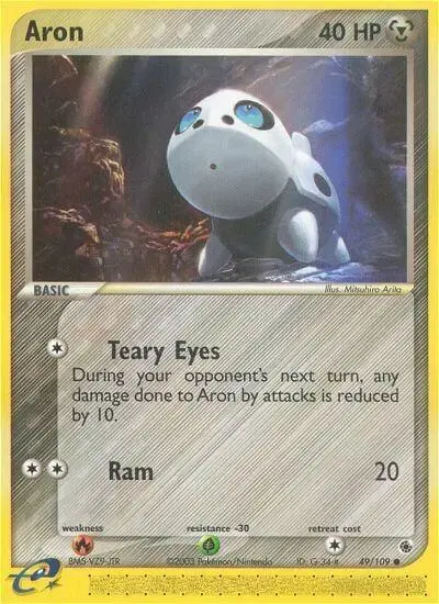 Aron - Pokemon Ruby & Sapphire #49